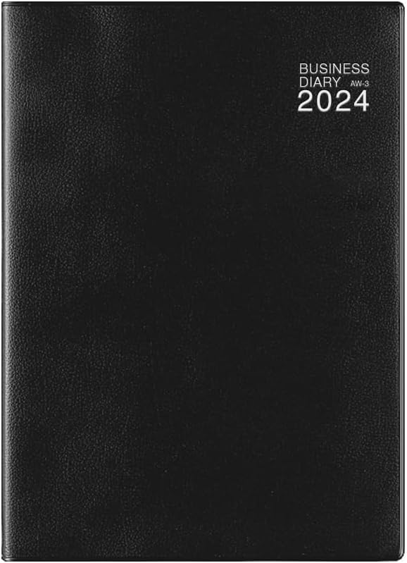 Midori BW-1 32918006 Business Diary Planner, 2024, B5, Weekly (Starts January 2024) (A5)