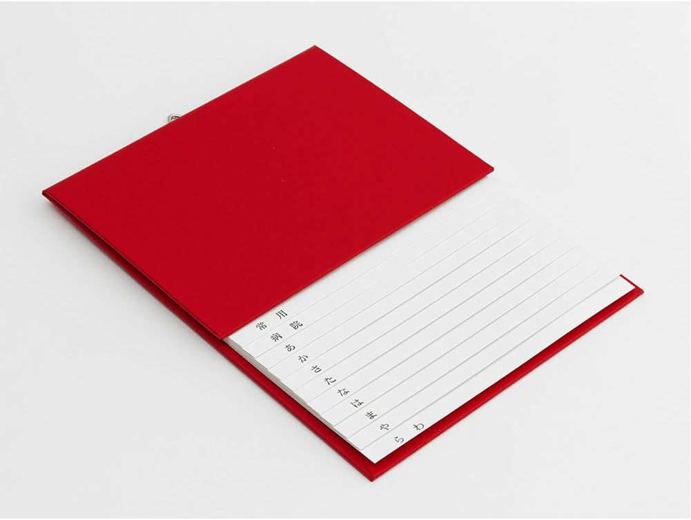 Midori 34175006 Phonebook HF A5 Adult Phonebook Red