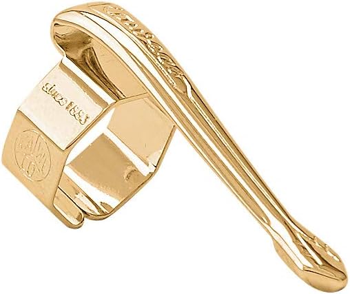 Kaweco Pen Clip Sport Nostalgic Octagonal in Gold for Sport, Calligraphy and Sketch Up Series I Pencil Holder with Subtle Logo | Accessory Made of Bronze I Gold