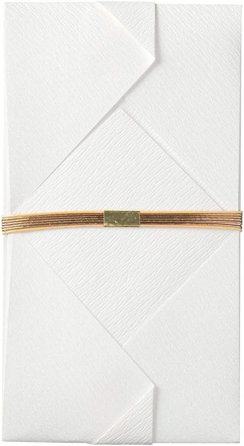 Midori 25492006 Congratulatory Bag, Gold Seal 492, Wedding Gift, Foldable, Rhombus Pattern, Gold