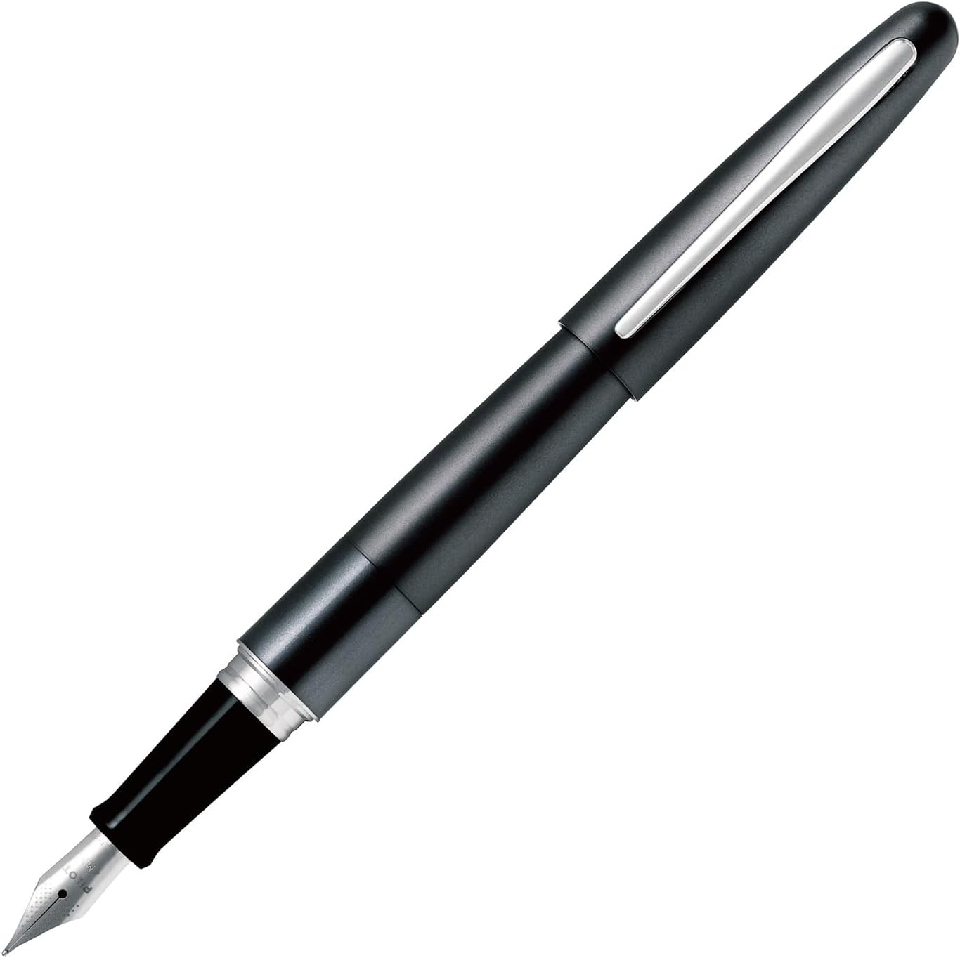PILOT Cocoon Fountain Pen Medium Nib Metalic Gray Body (FCO-3SR-MGY-M)