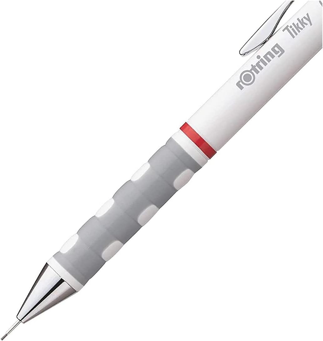rOtring Mechanical Pencil Tikky, White, 0.5mm (S0770530)