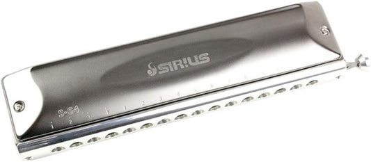 Suzuki S-64C Sirius Chromatic 16-Hole 64-Note Harmonica, Cross Alignment