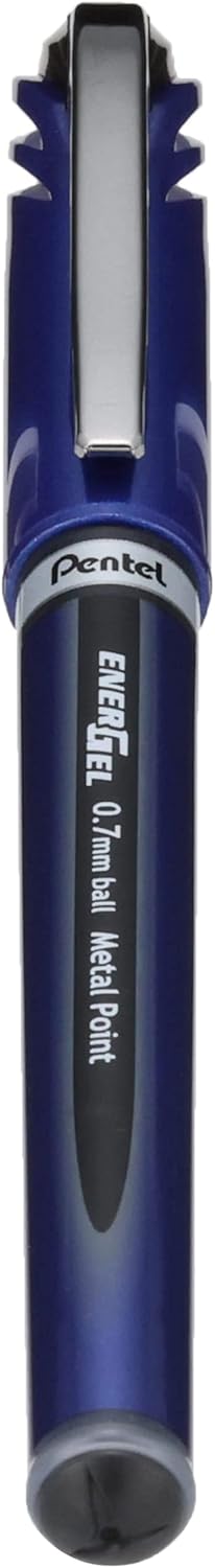 Pentel XBL27-A EnerGel Ink Ballpoint Pen, Black, 0.03 inches (0.7 mm), 5 Pieces