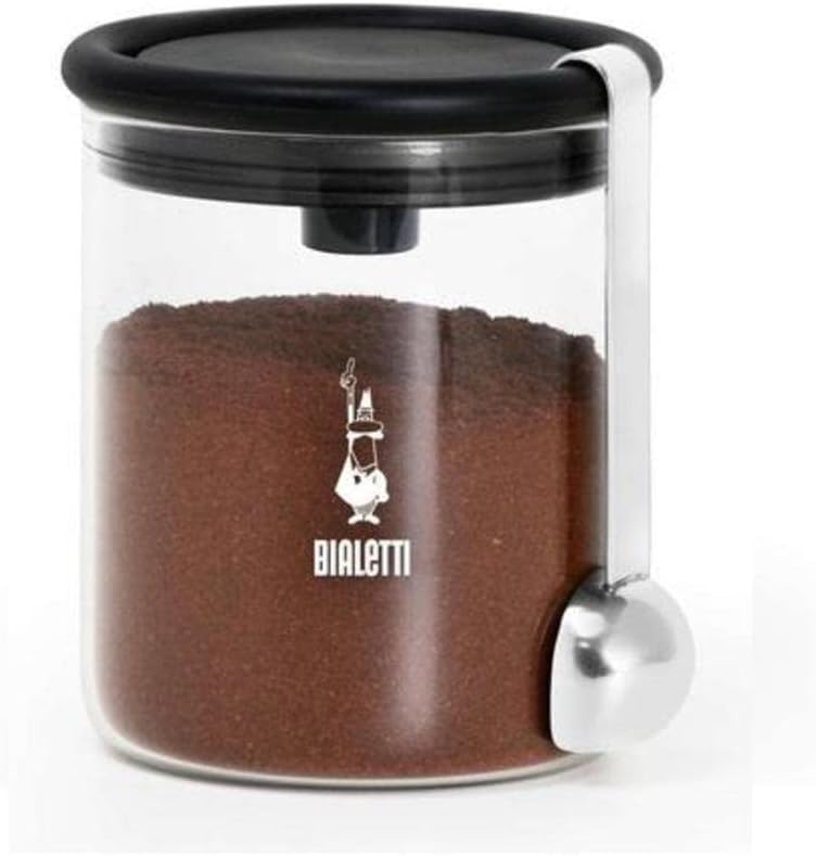 Bialetti - Smart Coffee Jar: Made in Glass to Preserve the Aroma of the Coffee - 250g