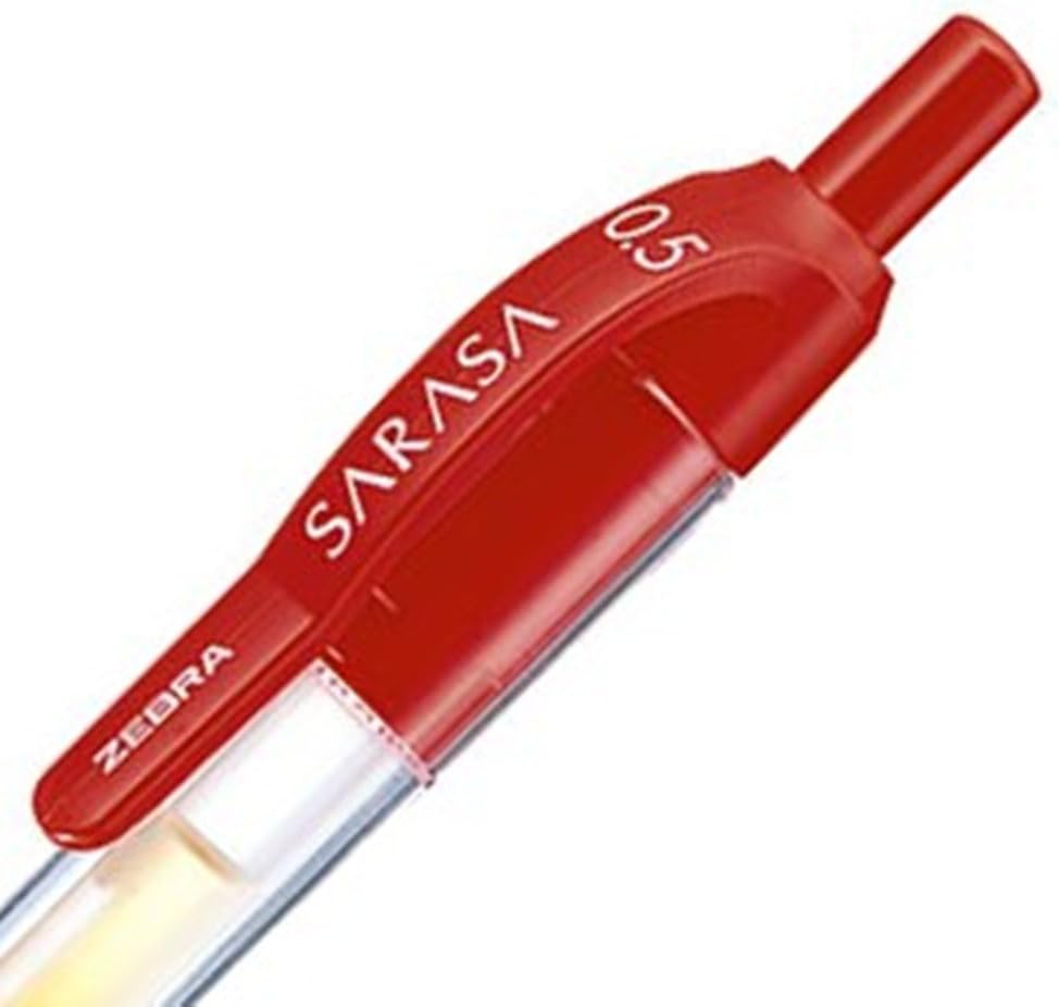 ZEBRA Gel Ballpoint Pen Sarasa 0.5 Red 10 pcs B-JJ3-R