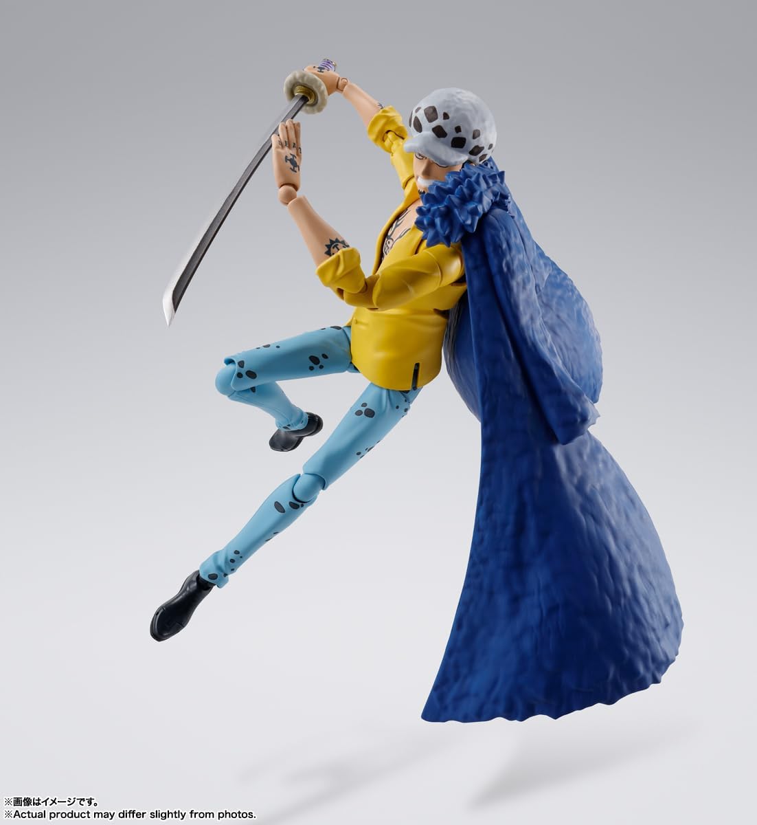 TAMASHII NATIONS - One Piece - Trafalgar Law -The Raid on Onigashima-, Bandai Spirits S.H.Figuarts Action Figure