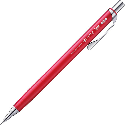 Pentel Mechanical Pencil, Orenz 0.3mm, Deep Red (XPP503-B2)