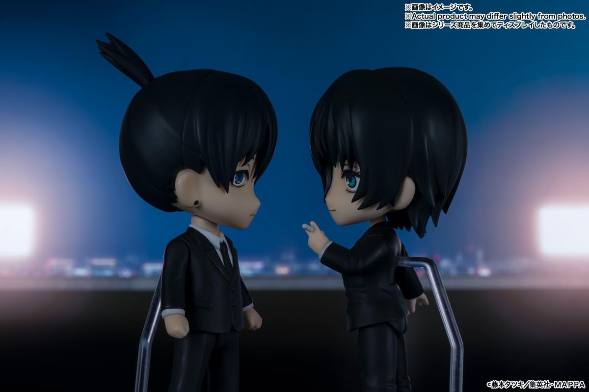 TAMASHII NATIONS Tamashi Nations - Chainsaw Man - AKI Hayakawa, Bandai Spirits Figuarts Mini, 3.5 Inch (Pack of 1)