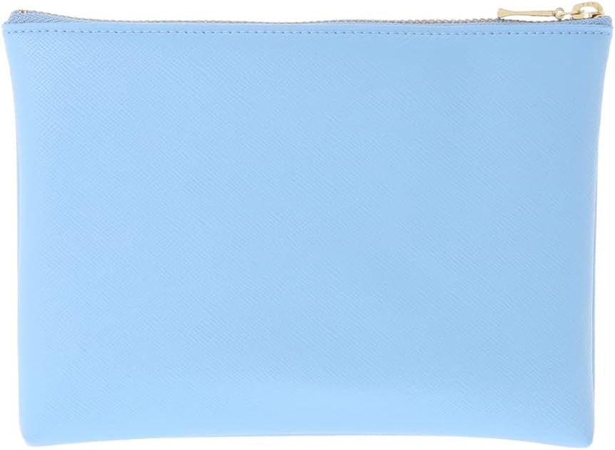 Delfonics Quitterie Pouch: 6.7 in. x 5.1 in. (Beige) / medium