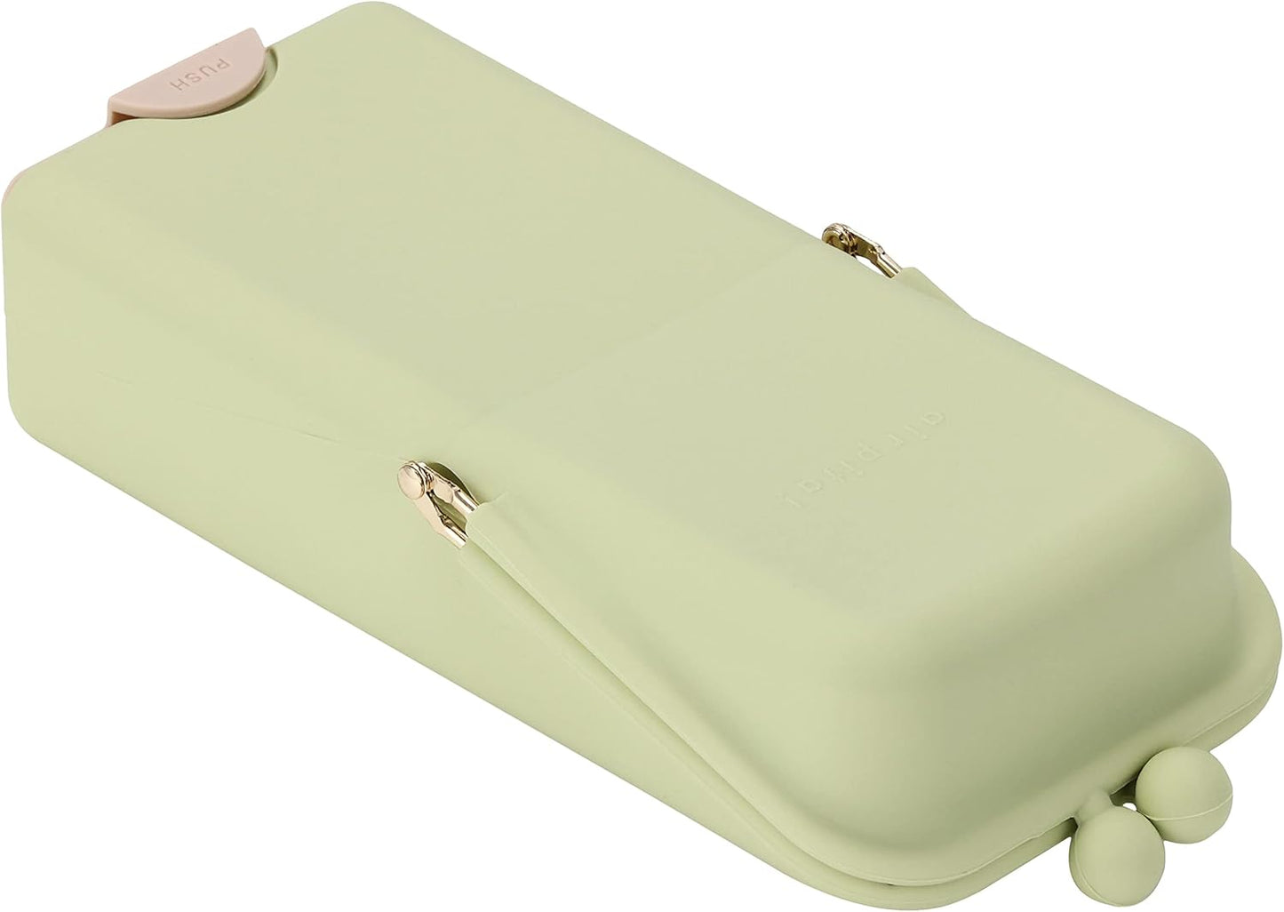 Kutsuwa airpita! Pen Case, Mauve Green (AK054GR)
