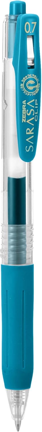 ZEBRA Sarasa Clip Pen 0.7, Blue Green (JJB15-BG)