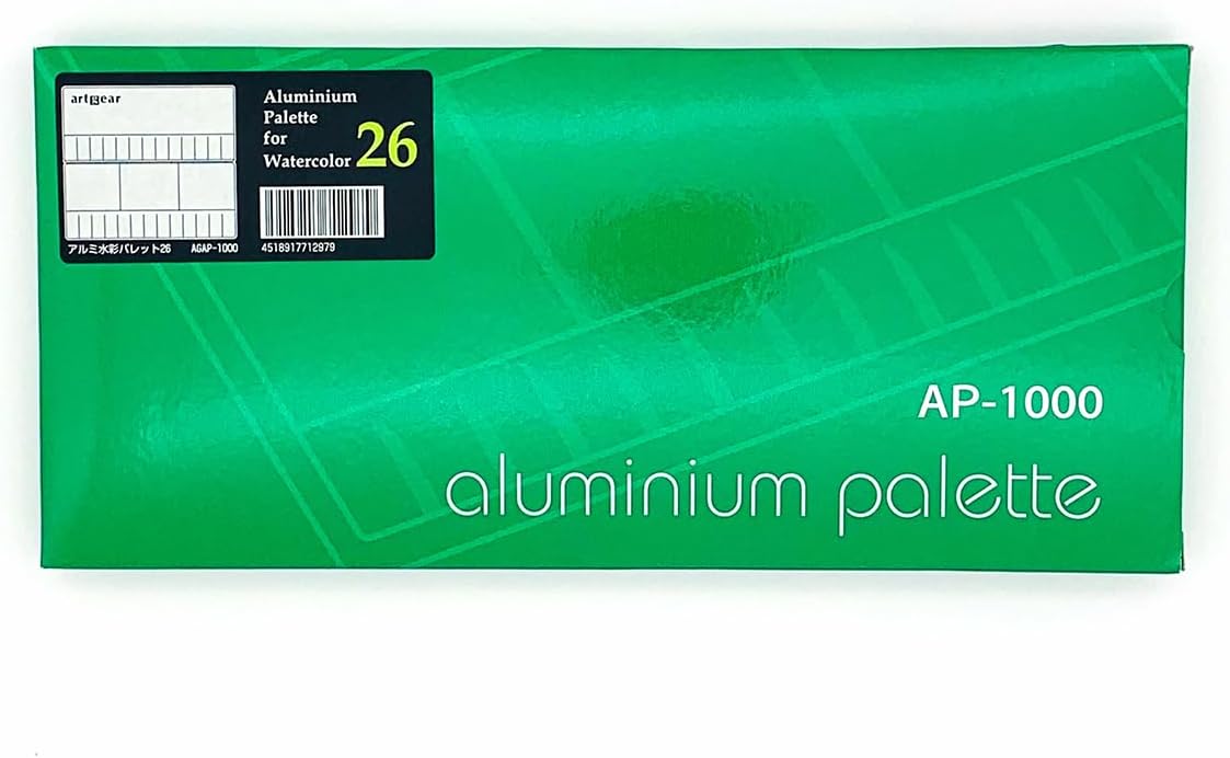 artgear Aluminum Watercolor Palette (26 Holes) for Acrylic and Watercolor