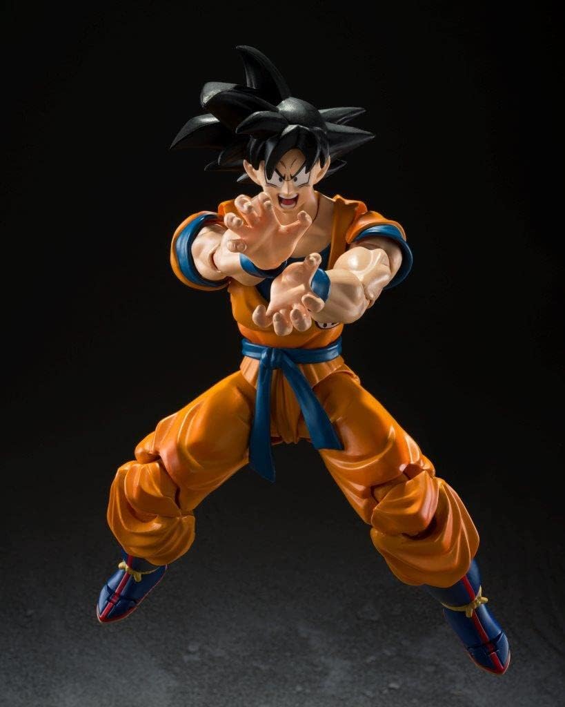 TAMASHII NATIONS - Dragon Ball Super: Super Hero - Son Goku Super Hero, Bandai Spirits S.H.Figuarts Action Figure