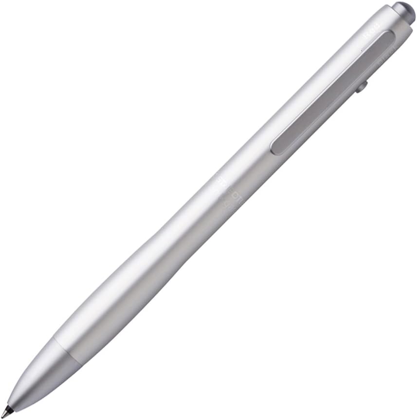 Staedtler Multi Function Avant Grade Cool Silver, Red Ink Ballpoint Pen Plus 0.5mm Mechanical Pencil (927AG-S)