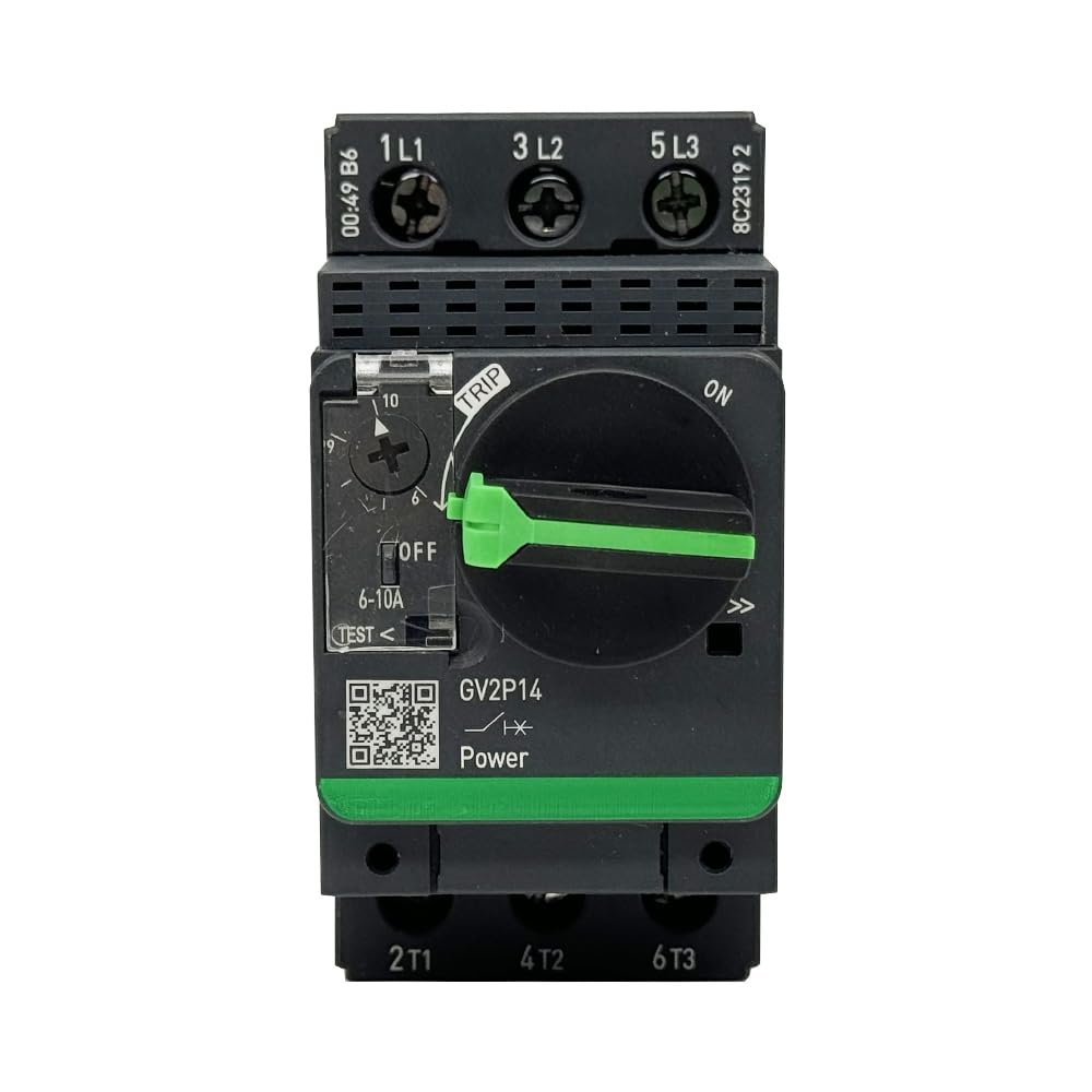 New GV2P14 Motor Circuit Breaker 6-10A Manual Motor Starter with Rotary knob