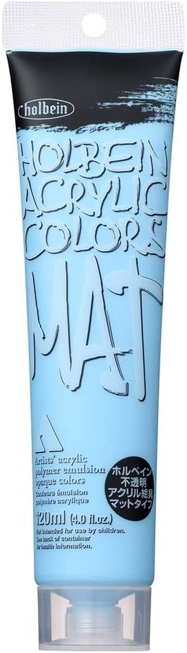 Holbein Acrylic Colors Mat Aqua Blue (B)