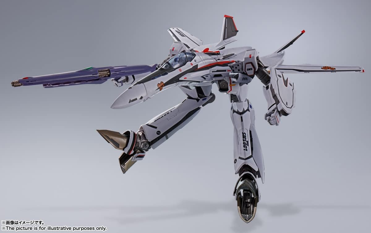 TAMASHII NATIONS - Macross Frontier - VF-25F Super Messiah Valkyrie (Alto Saotome Custom) Revival ver., Bandai Spirits DX Chogokin Die-Cast Metal Collectible