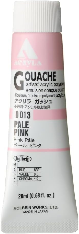 Holbein - Acryla Gouache - 20ml Tube - Pale Pink