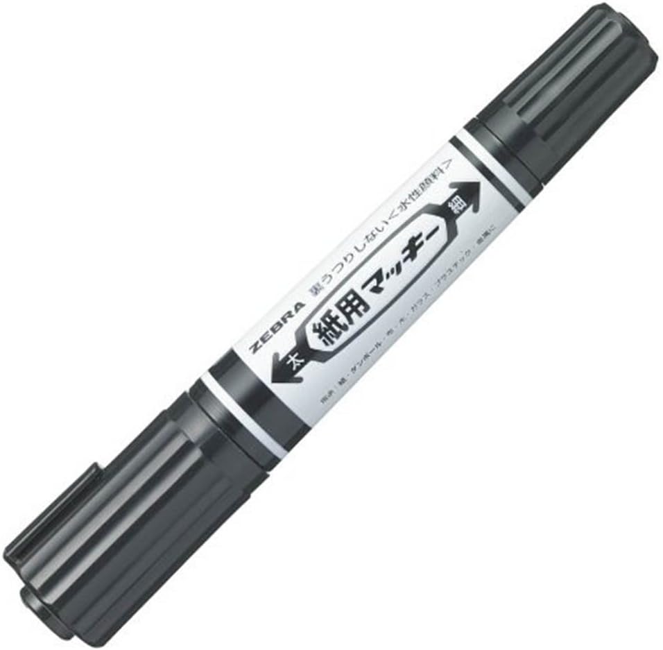 Zebra Mackie Water-Based Markers, For Paper