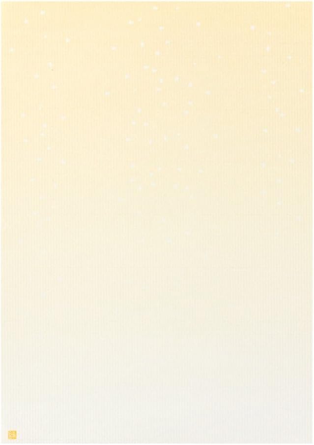 Dust pattern of the green stationery volume Japanese paper flower (japan import)