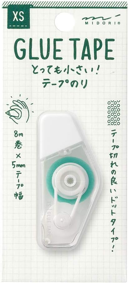Midori Tape Glue, XS Series, White (35267006)
