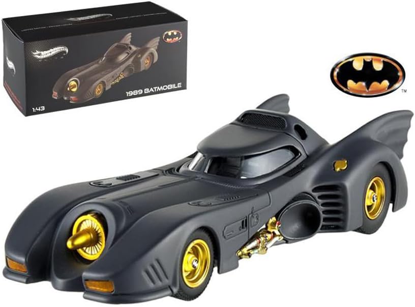 Hot Wheels 1:43 Scale Cult Classics 1989 Batmobile