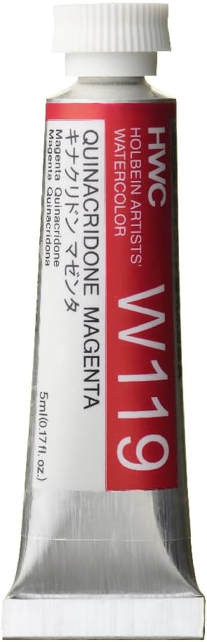 Holbein Artists Watercolor - Quinacridone Magenta 5ml