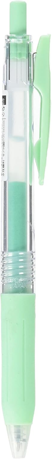 ZEBRA Sarasa Clip 0.5mm Ballpoint Pen, Milk Green (JJ15-MKG)