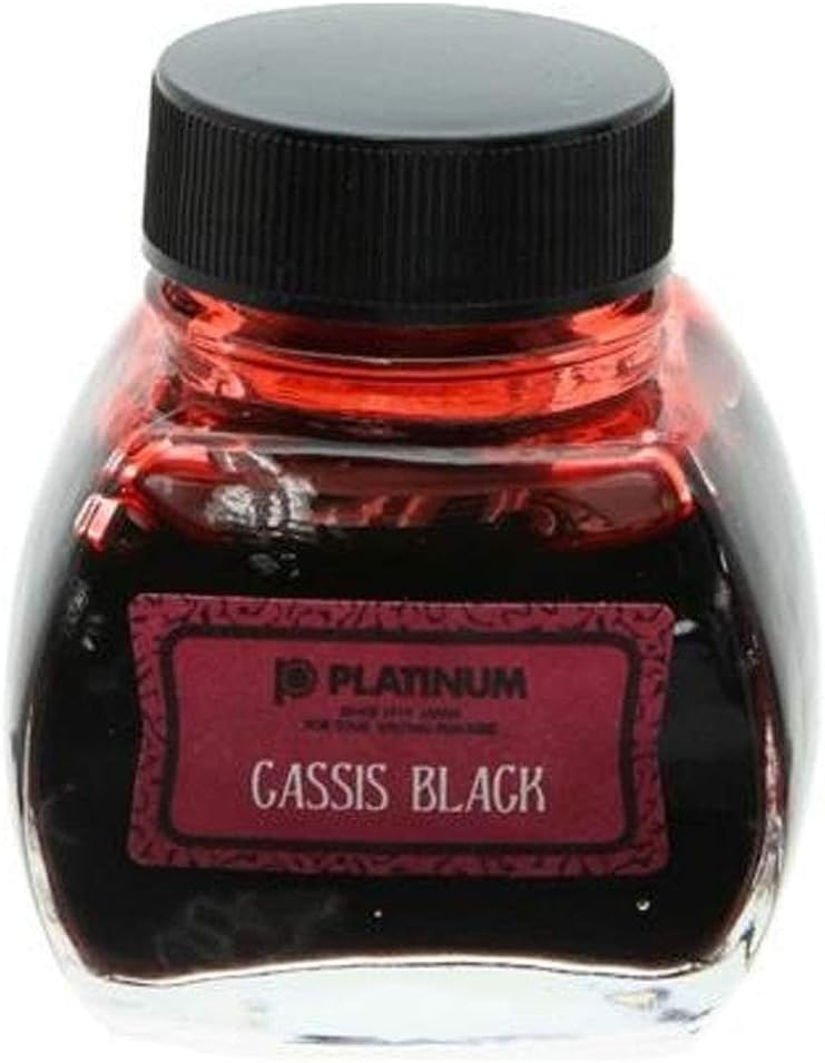 PLATINUM Classic Ink 60ml Cassis Black, INKK-2000 15
