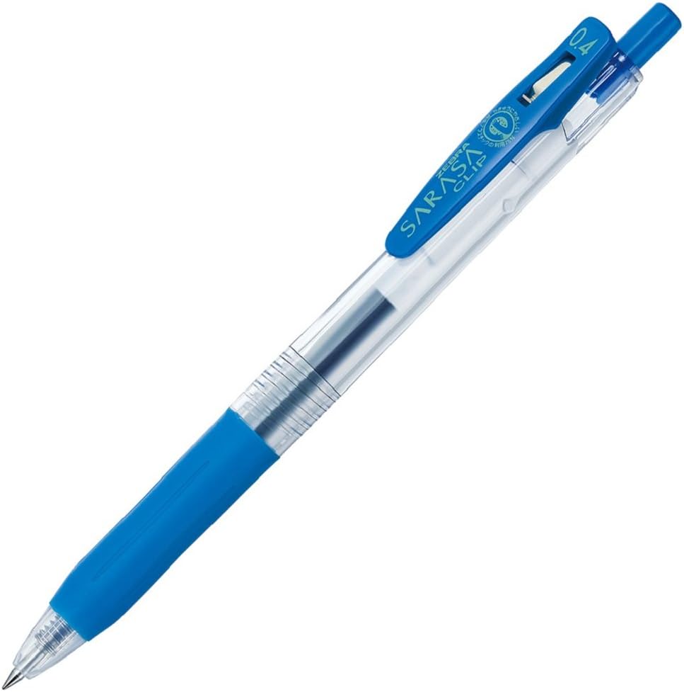 ZEBRA Gel Ballpoint Pen Sarasa Clip 0.4 Cobalt Blue 10 pcs B-JJS15-COBL