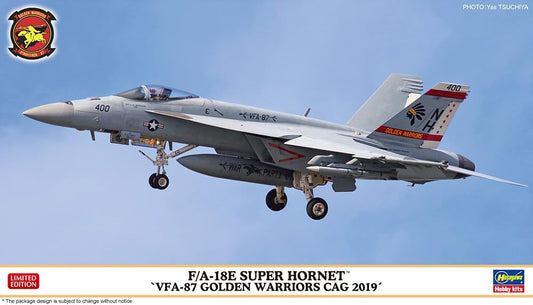 Hasegawa Sprue Brothers 1:72 F-18E Super Hornet 'VFA-87 Golden Warriors Cag 2019', HAS02417