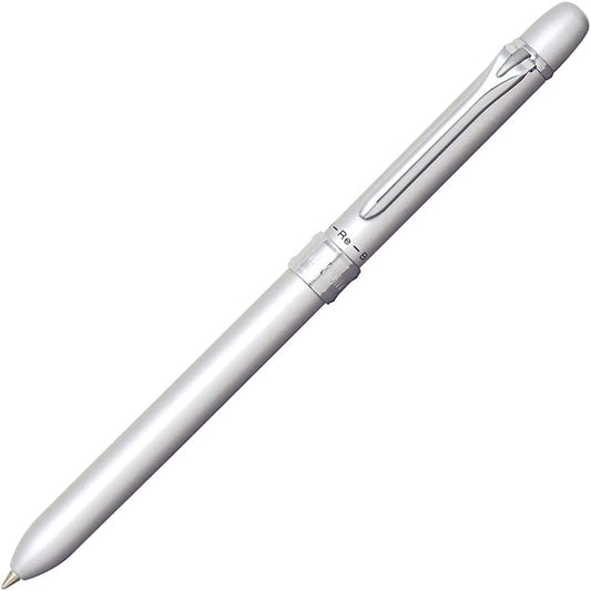 PLATINUM MWBS-1500 2 Color 0.7 mm Ballpoint Multi Pen 0.5 mm Pencil - Silver Body