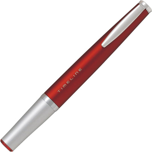 PILOT BTL-5SR-BR Timeline FUTURE Ballpoint Pen, Burning Red