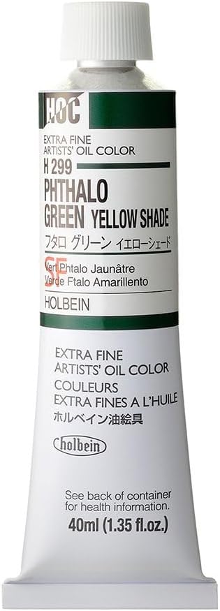 Holbein Artist Oil Colors phthalo Green Yellow Shade 40 ml
