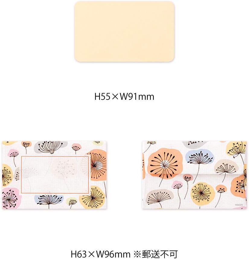 Card Letter Set, Flower
