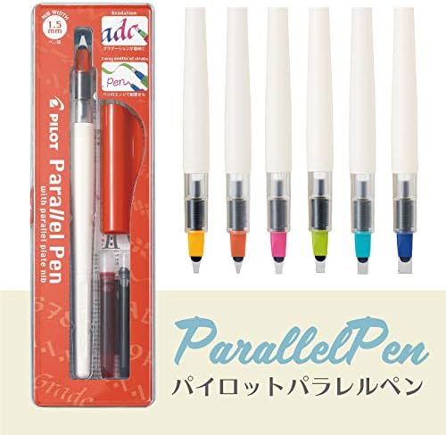 PILOT P-FPN-120R-30 Parallel Pen, Calligraphy Pen, 0.1 inches (3.0 mm)