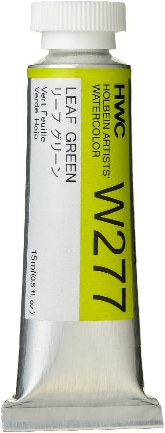 Holbein Artist's Watercolor 15ml Tube (Leaf Green) W277