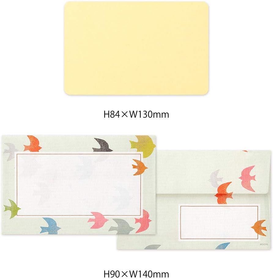 Card Letter Set, Bird