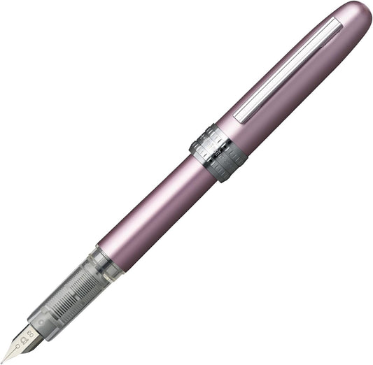 PLATINUM Fountain Pen, Plaisir Fine Nib, Pink (PGB-1000-#21-F)