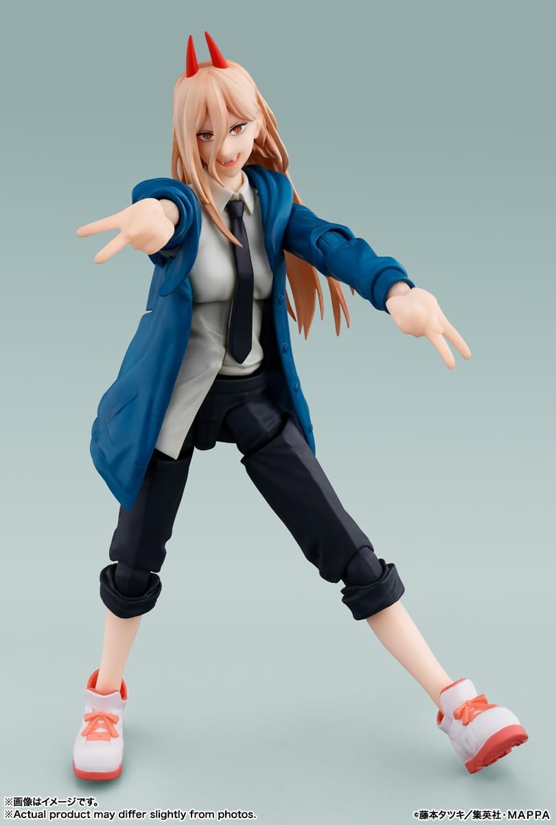 TAMASHII NATIONS - Chainsaw Man - Power, Bandai Spirits S.H.Figuarts Action Figure