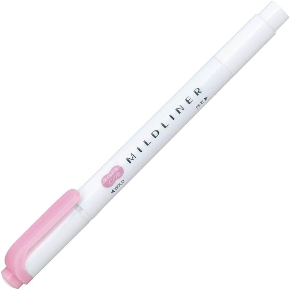 ZEBRA line marker mild liner P-WKT7-MP mild pink