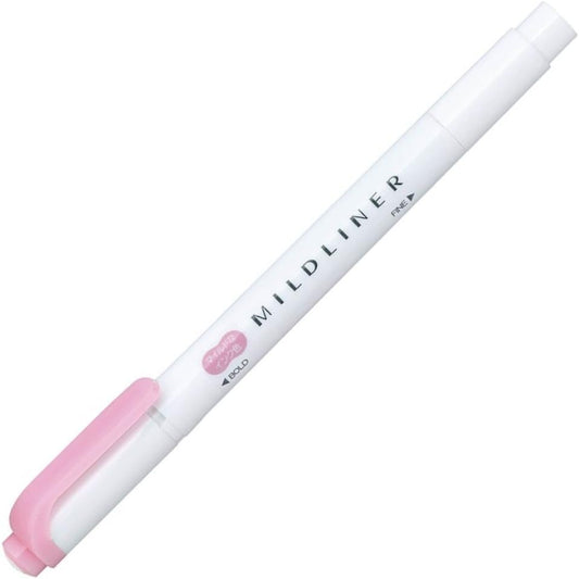 ZEBRA line marker mild liner P-WKT7-MP mild pink