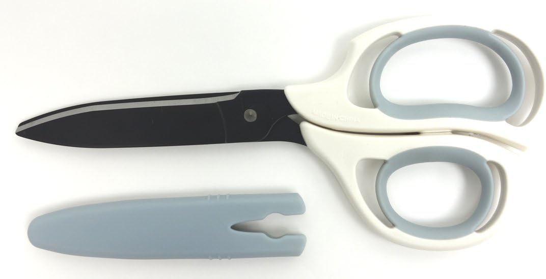 Kokuyo scissors sharpness subsequent aero fit SAXA super glue-less blade wave Hasa -PF260W
