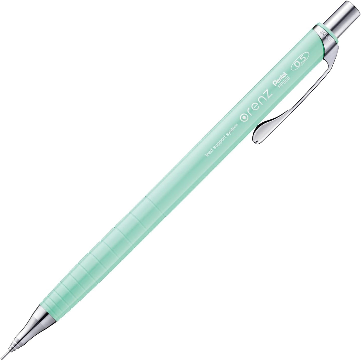Pentel Core Not Break Mechanical Pencil, Mint green (XPP505-GD)