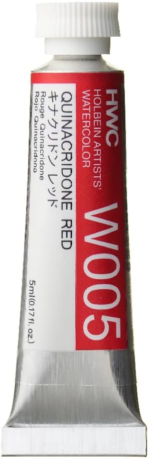 Holbein Artists Watercolor - Quinacridone Red 5ml