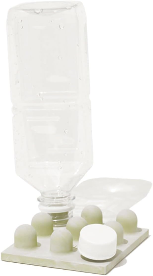 Soil diatomaceous Earth draining Board Plastic Bottle White