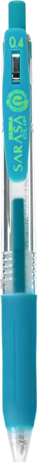 ZEBRA Sarasa Clip Pen 0.4 mm, Blue/Green (JJS15-BG)