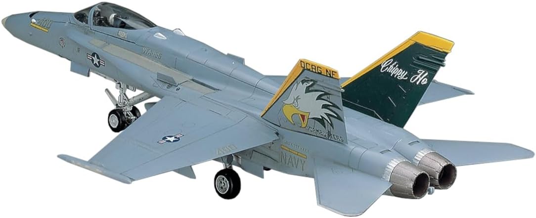 Hasegawa 1/72 F/A-18C Hornet plastic scale aircraft model kit