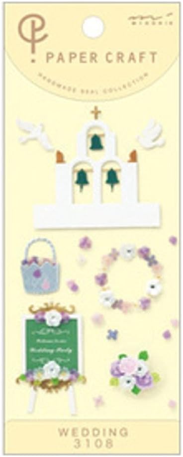 Midori 83108006 PC Sticker, Flower Shower Pattern